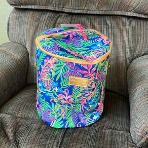 Lilly Pulitzer beach cooler with strap NWT